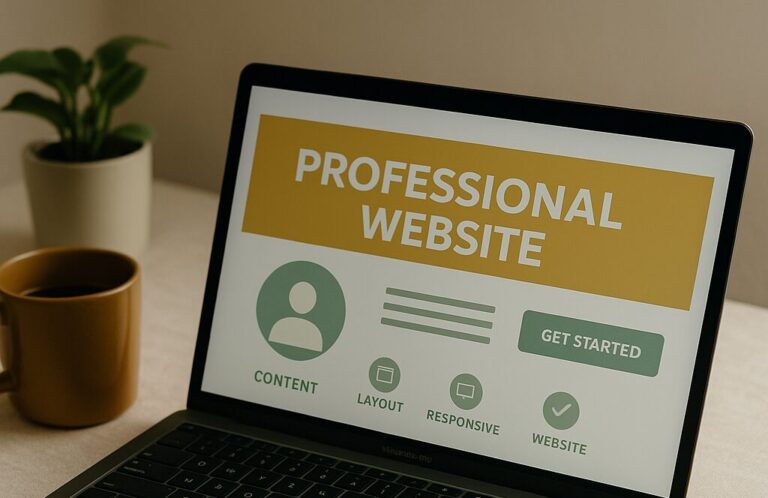 Qué debe tener una página web profesional para generar clientes